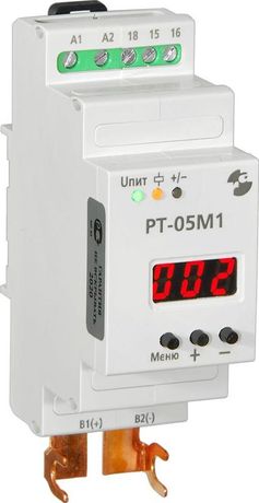 Реле контроля тока РТ-05М1 0-50А пост./0-40А 50Гц контроль превыш. установ. велич. индик. тек. знач. пит. от сети 12...240В пост./50Гц задерж. сраб. 0.32-600с ток контактов исполн. 8А 1п УХЛ4 и Автоматика A8223-79682699