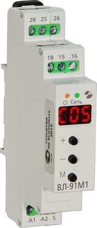 Реле времени ВЛ-91М1 0.1с-99.9ч 24-220В 50Гц/пост. цифровой индикатор управляющий вход 11 различных функций 8А 2п УХЛ4 и автоматика A8223-80108851