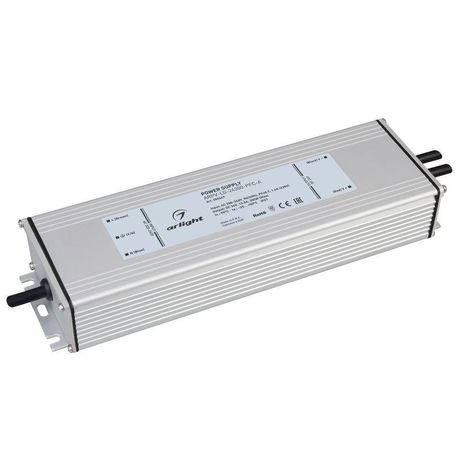 Блок питания ARPV-LG-24300-PFC-A 24V, 12.5A, 300W, IP67, металл, 5 лет - 055649 Arlight Arlight арт. 055649
