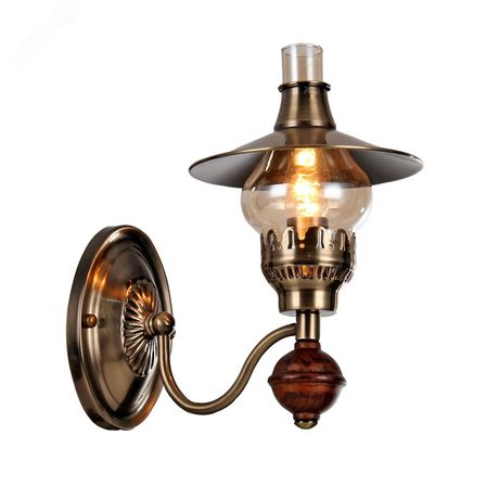 Бра TRATTORIA E14 1х60Вт Металл Бронза - A5664AP-1AB Arte Lamp