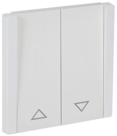 Выключатель жалюзи СП FORTE&PIANO 10А FP211 бел. IEK FP-V15-0-10-1-K01