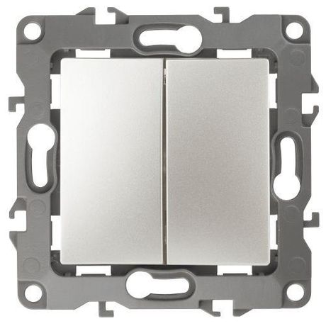 Переключатель перекрестный 2-кл. Эра12 12-1112-15 250В 10АХ перламутр Эра Б0065301