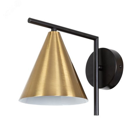 Бра JACOB E27 1х40Вт Металл Чёрный - A7029AP-1BK Arte Lamp