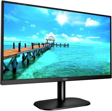 Монитор 21.5'' VA, 1920x1080 , 4 мс, 3000:1, 250 Кд/м2, VGA, DVI, HDMI, SPK 2х2Вт - 22B2DA AOC