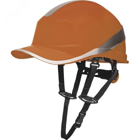 Защитная каска BASEBALL DIAMOND V UP, оранжевая, 440 В Delta Plus арт. DIAM5UPORFL
