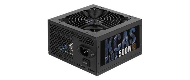 Блок питания ATX 500W KCAS PLUS 500 80+ bronze (24+4+4pin) APFC 120мм fan 7xSATA RTL AEROCOOL 1049262