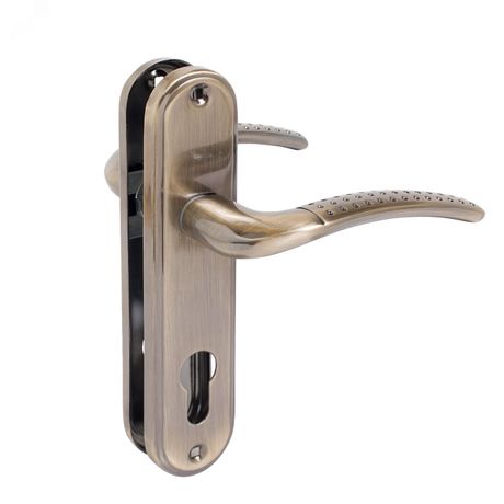 Комплект ручек АЛЛЮР 132-1 70 мм AB ст.бронза - 14638 ПТК