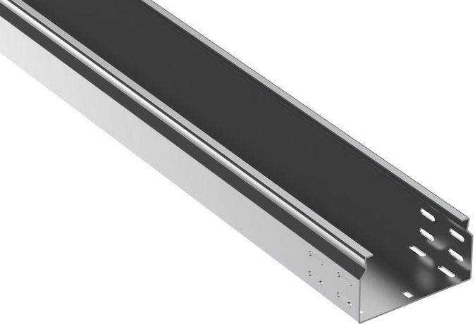 Лоток листовой неперфорир. 80х150 L3000 сталь 1.5мм ESCA 7 IEK CLN10-080-150-150-3