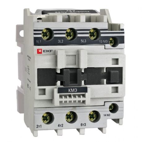 Контактор КМЭ малогабаритный 65А 36В NO+NC EKF PROxima | ctr-s-65-36