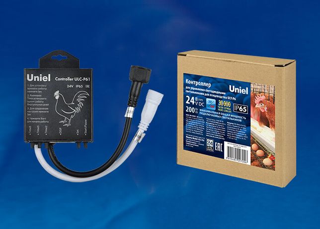 Контроллер для управления LED светильниками птицеводства ULC-P61 ULY-P6*/DC24V | UL-00002768 Uniel