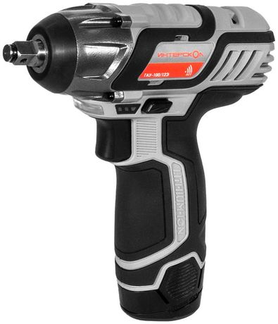 Гайковерт бесщеточный ударный аккуммуляторный ГАУ-100/12Э АПИ-Т (Li-ion, кейс, 2 аккум., 2,0 Ач) - 807.2.2.70 Интерскол