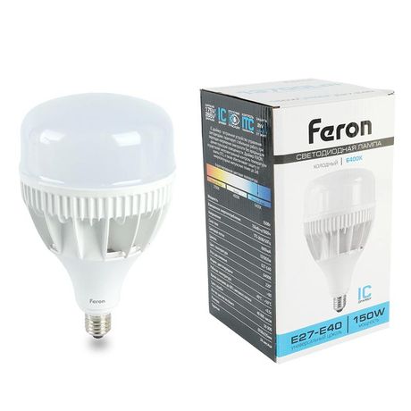 Лампа светодиодная LED 150вт Е27/Е40 дневной - 38198 FERON