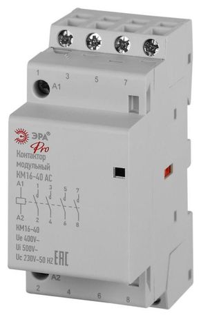 Контактор модульный PRO NO-902-325 КМ16-40 АС | Б0062251 ЭРА