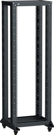 Стойка двухрамная на роликах ITK LINEA F 42U 600х600мм черная (LF05-42U66-2RM) IEK