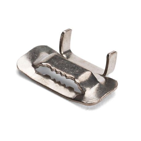 Бугели из нержавеющей стали AISI 201 для монтажных лент 20 мм (30 шт/уп) | PR08.12708 Промрукав Строитель