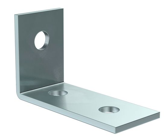 Уголок крепежный одинарный удлин. для STRUT-профиля HDZ | CLM50D-UOS-092-40-HDZ IEK