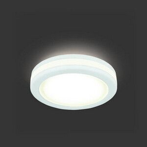 Светильник светодиодный Backlight BL098 5Вт 3000К круглый бел. Gauss