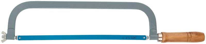 Ножовка по металлу 300 мм, деревянная ручка ''Хобби'' - 40051 РОС