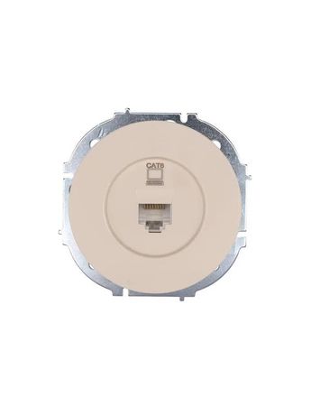 Розетка компьютерная СП OSEN RJ45 кат.6 механизм сл. кость LEZARD 743-9088-140