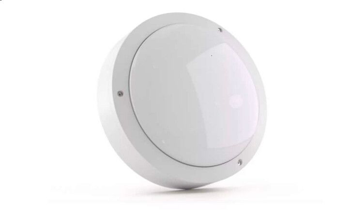 Светильник светодиодный пылевлагозащищенный для ЖКХ ULW-K15A 25W/5000K IP54 WHITE круг 5000K 3000Лм 220X70мм белый пр-во РФ | UL-00004258 Uniel