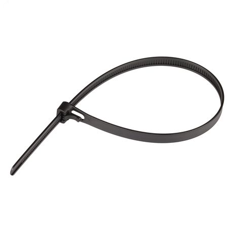 Стяжка многоразовая нейлоновая PRM 7,5х120мм, черная (20 шт) - S18 0004 09 Европартнер