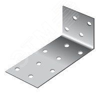 Уголок 40х80х40х1.8 анкерный оцинкованный Daxmer - 038759 Руфкомплект 338759