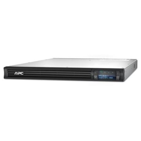 Источник бесперебойного питания ИБП Smart-UPS 1500В.А с ЖК-индикатором стоечного исполнения 1U 230В APC SMT1500RMI1U Schneider Electric