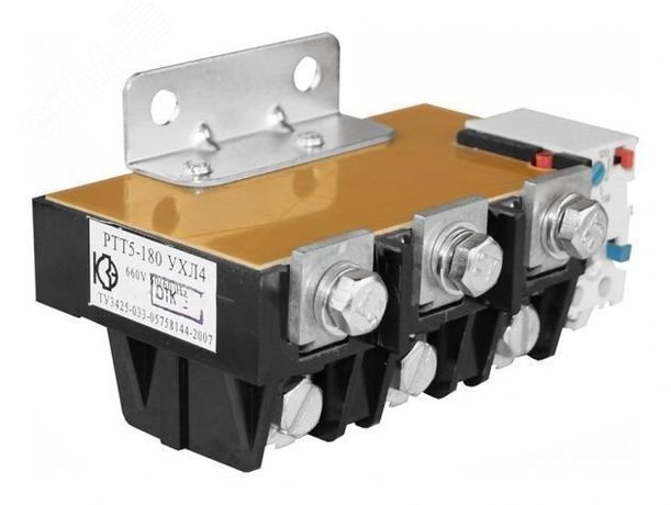 Реле электротепловое токовое РТТ5-180-1602 УХЛ4.ИУ - РТТ5-180-160 160А 120..16 КашинЗЭА 170160200В1000000000