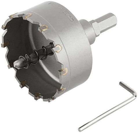 Коронка кольцевая с карбидными вставками профи (для отверстий в нержавеющей стали) 60мм FIT 36852 РОС