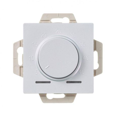 Термостат теплого пола электронный AtlasDesign 10А с датчиком механизм жемчуж. SE ATN000435 APC