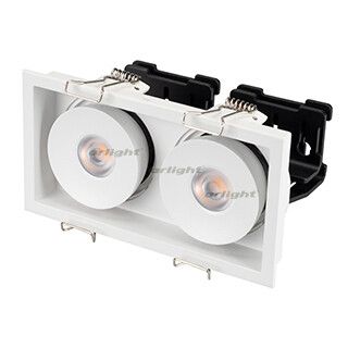 Светильник CL-SIMPLE-S148x80-2x9W Day4000 (WH, 45 deg) (ARL, IP20 Металл, 3 года) - 028150 Arlight