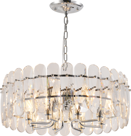 Люстра Jade 1045-308 8 х Е14 40 Вт хрусталь | Б0061212 Rivoli ЭРА