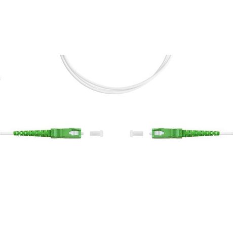 Патч-корд SC/APC-SC/APC, simplex, 10м, 3мм, LSZH, G.657.A1 | 09-05076 SUPRLAN Net.on