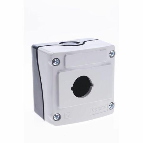 Корпус для сборки - Osmoz 1 отверстие серый | 024200 Legrand