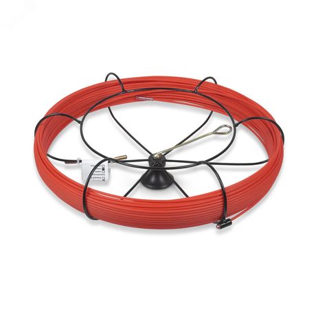 Устройство для протяжки кабеля мини УЗК в металлической кассете тип №2, 150м (диаметр стеклопрутка 3,5 мм) - Pull-M2-3,5-150m Cabeus 9837c