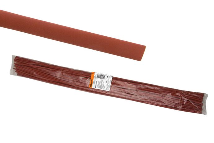 Термоусаживаемая трубка ТУТнг 4/2 красная по 1м (100 м/упак) | SQ0518-0331 TDM