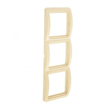 Лондон Рамка 3-местная вертикальная бежевая PROxima | EEM-V-303-20 EKF