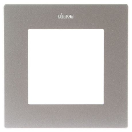 Рамка 1 пост, алюминий - 2400610-033 Simon