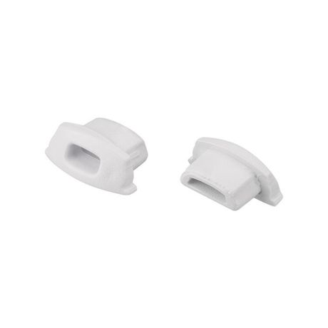 Заглушка ARH-BENT-W11 с отверстием (ARL, Пластик) - 023613 Arlight