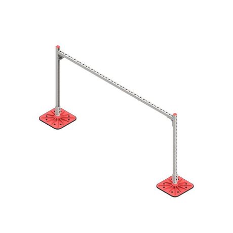 Конструкция опорная для горизонт. прямоугольн. воздуховодов и метал. лотков кабеленесущих систем TECHNORAPTOR FOOT 2000х1000 HD КМ TR0290 КМ-Профиль