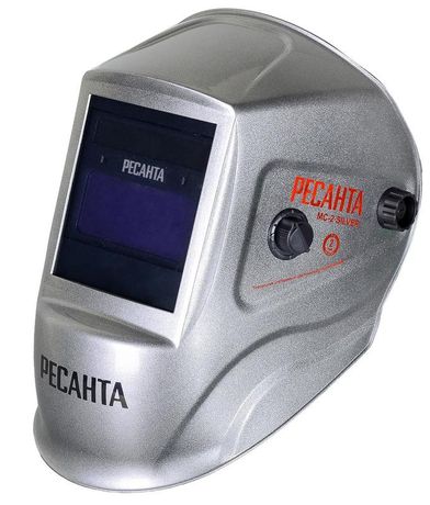 Сварочная маска МС-2 SILVER | 65/116 РЕСАНТА Huter