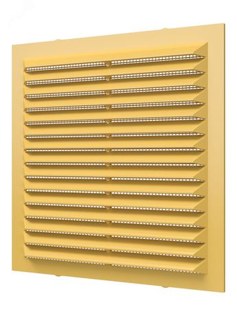 Решетка вентиляционная вытяжная, из ABS пластика 138х138, цвет Бежевый - 1313С беж ЭРА 6145