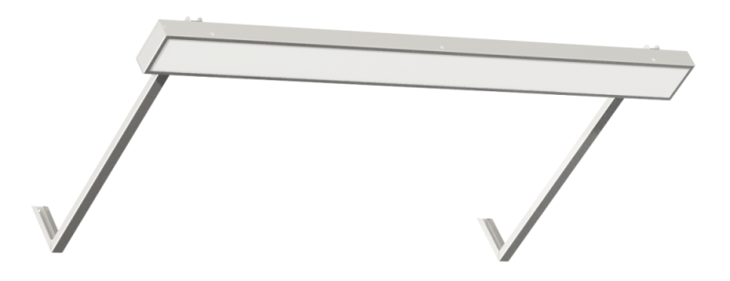 Светодиодный светильник DioraPlank 19/2300 prism 2300лм 19Вт 4000K IP40 0,8PF 80Ra Kп<1 - DP19-2300-P-4K