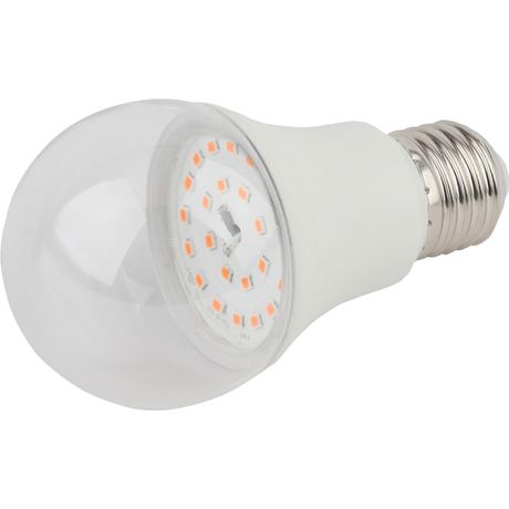 Лампа светодиодная FITO-11W-Ra90-E27 11Вт A60 грушевидная E27 220-240В для растений полноспектральная Эра Б0039172