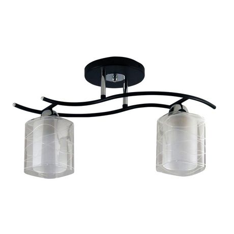 Светильник "Стиль/2-А" черн. НПБ 01-2х60-123 Е27 ИУ Элетех 1005404334