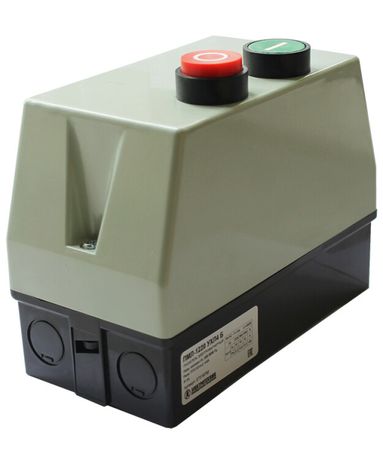 Пускатель электромагнитный ПМЛ-1220 УХЛ4 Б 220В/50Гц 1з 10А нереверсивный с реле РТЛ-1010-2 4.0-6.0А в корпусе из пластика IP54 кнопками ПУСК + СТОП Электротехник ET518792