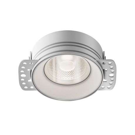 Светильник встраиваемый Flint GU10 10Вт IP 44 Maytoni DL101-GU10-TRS-W