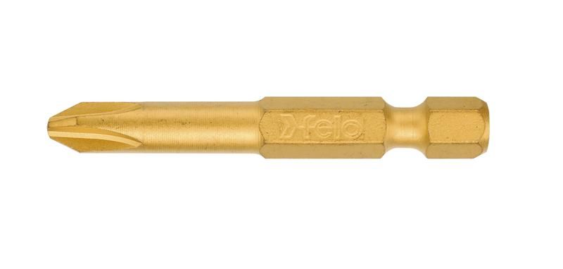 Бита крестовая серия TiN PH 2X50 10 шт | 03202570 Felo