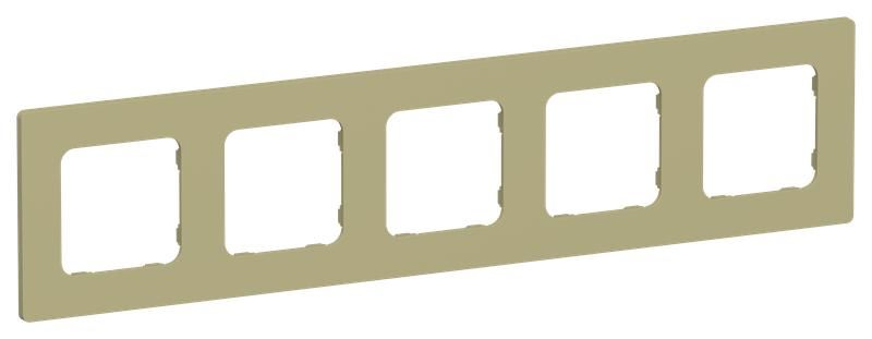Рамка 5-м СП FLITE РУ-5-К-ФлО олив. IEK FI-M52-32-20-K26 IEK арт. FI-M52-32-20-K26