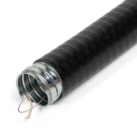 МГ HEAVY DUTY 15 с протяжкой (уп.50м) Fortisflex 88403 Металлорукав толстостенный КВТ